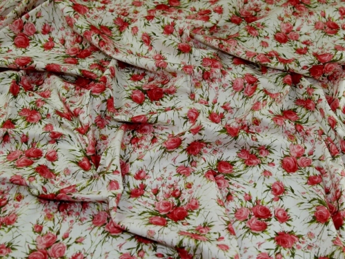 Cotton Lawn Fabric Dusky Pink