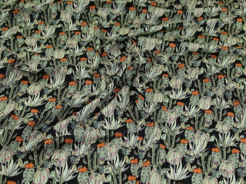 Cotton Lawn Fabric Green
