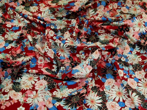Cotton Lawn Fabric Cherry