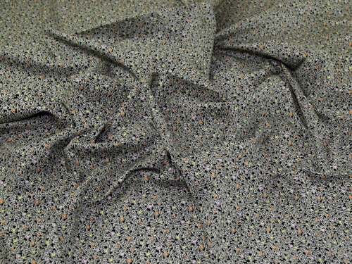 Cotton Lawn Fabric Black
