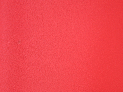 Stof France Heavy Soft Faux Leather Fabric Cherry