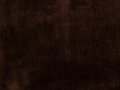 Stof France Super Soft Plush Faux Fur Fabric Brown
