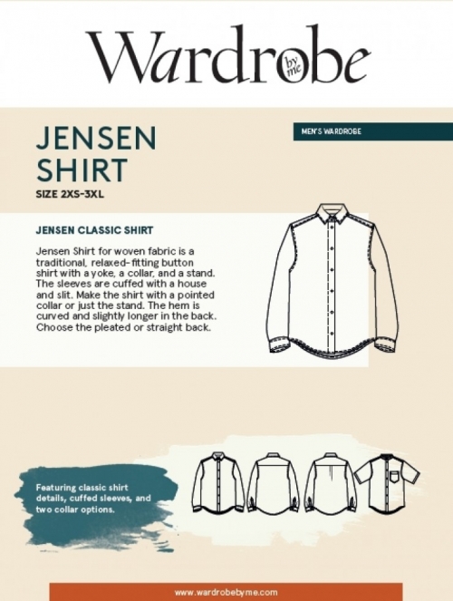 Wardrobe By Me Paper Sewing Pattern Jensen Shirt