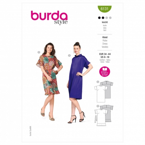 Burda Paper Sewing Pattern 6131