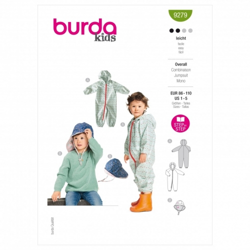 Burda Paper Sewing Pattern 9279