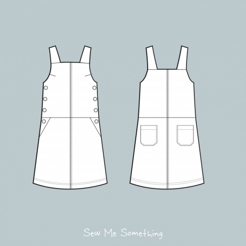 Sew Me Something Paper Sewing Pattern Angelica Dress