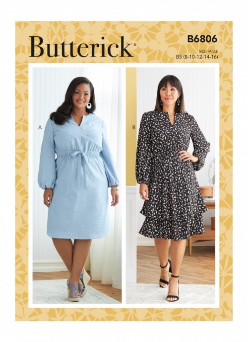 Butterick Paper Sewing Pattern 6806