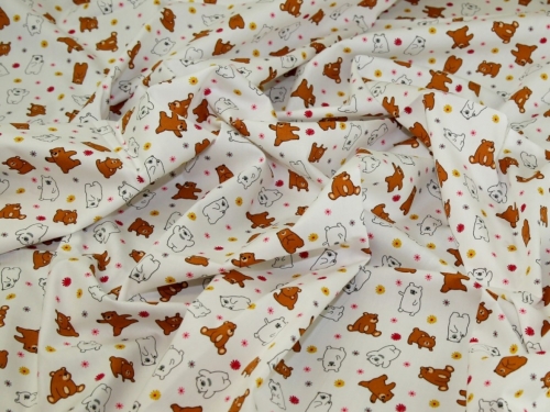 Deadstock 100% Cotton Poplin Fabric White
