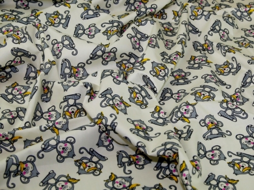 Deadstock 100% Cotton Poplin Fabric Cream