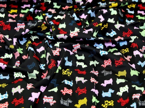 Deadstock 100% Cotton Poplin Fabric Black