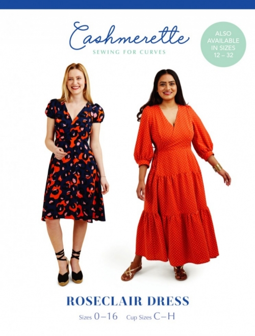 Cashmerette Paper Sewing Pattern Roseclair Dress