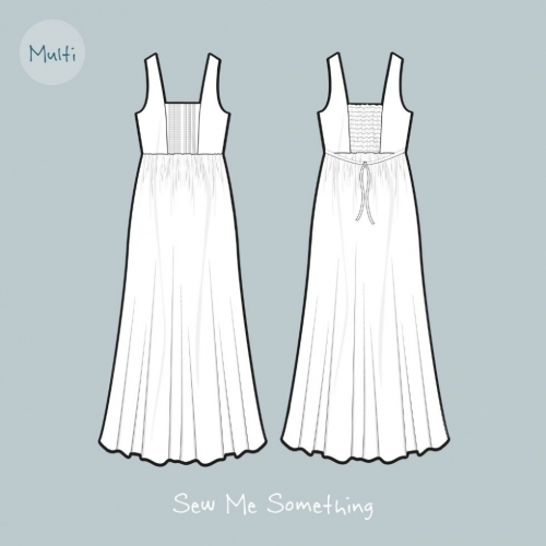 Sew Me Something Paper Sewing Pattern Lavinia Dress