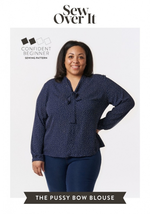 Sew Over It Paper Sewing Pattern The Pussy Bow Blouse
