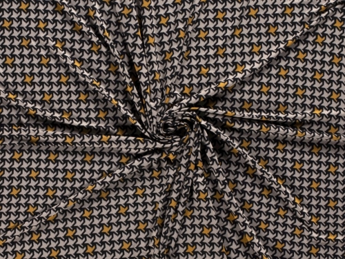 Viscose Jersey Stretch Knit Fabric Ochre