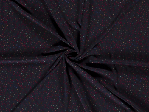 Sheer Chiffon Fabric Navy