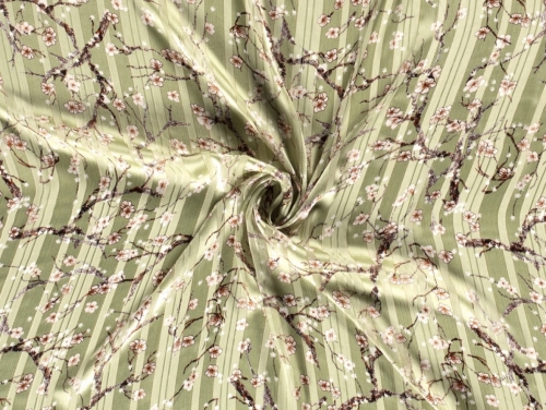 Sheer Chiffon Fabric Green