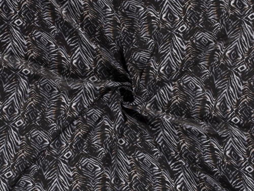 Sheer Chiffon Fabric Black