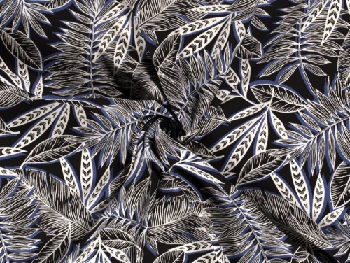 Viscose Crepe Fabric Indigo
