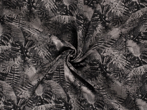 Viscose Crepe Fabric Grey