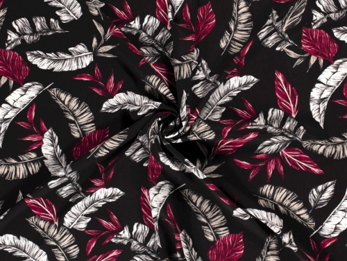 Viscose Challis Fabric Pink
