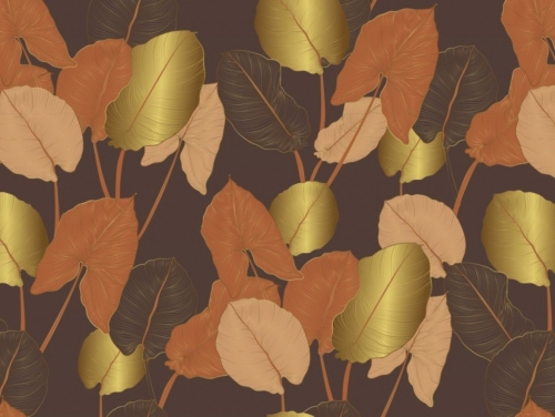 Viscose Jersey Stretch Knit Fabric Brown