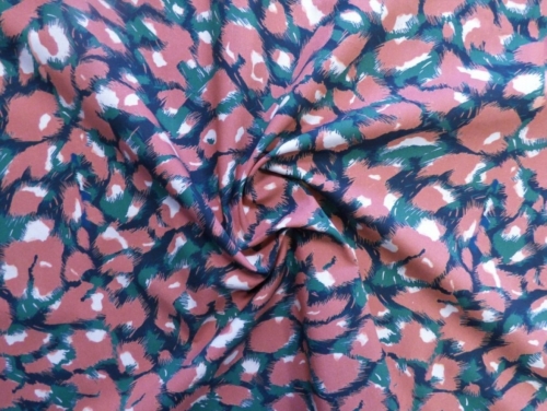 Lady McElroy Marlie Cotton Lawn Fabric Coral