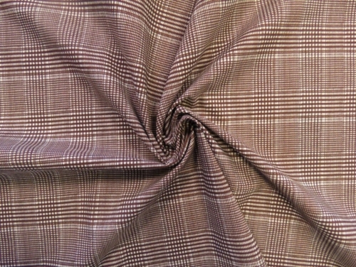Lady McElroy Marlie Cotton Lawn Fabric Mocha