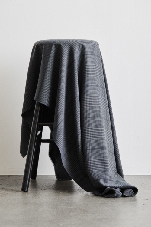 Meet MILK Tencel Plaid Check Fabric Anchor