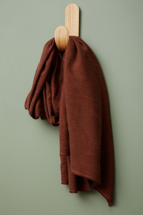 Meet MILK Hoya Jacquard Tencel Lyocell Linen Blend Fabric Pecan
