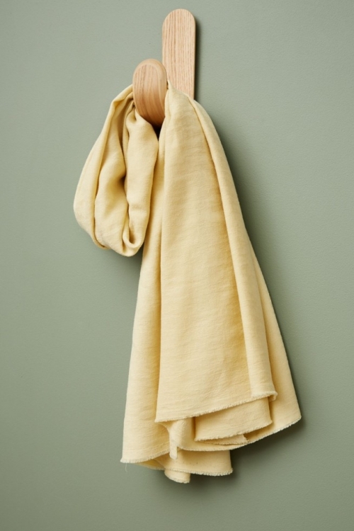 Meet MILK Hoya Jacquard Tencel Lyocell Linen Blend Fabric Mellow