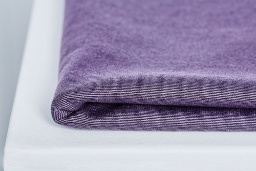 Meet MILK Two Tone Tencel Lyocell Ponte Roma Double Stretch Knit Fabric Mauve