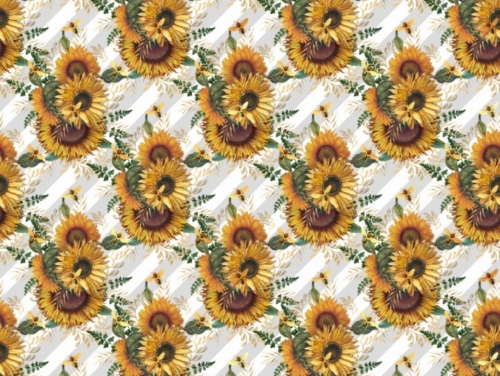 Little Johnny 100% Cotton Fabric Golden