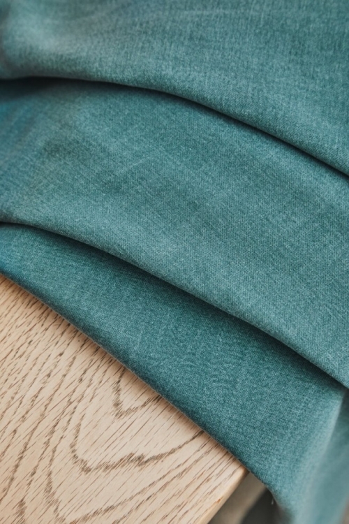 Meet MILK Sera Tencel Lyocell Cotton Blend Fabric Emerald