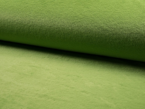 Deadstock Luxury Super Soft Faux Fur Fabric Lime Green