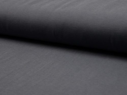 Deadstock Bellissima Modal Jersey Stretch Knit Fabric Dark Grey