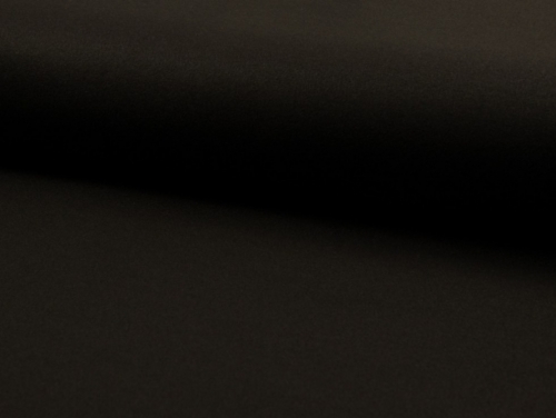 Deadstock Roberto Wool Blend Coating Fabric Dark Brown