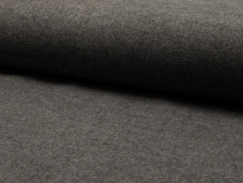 Deadstock Roberto Wool Blend Coating Fabric Grey