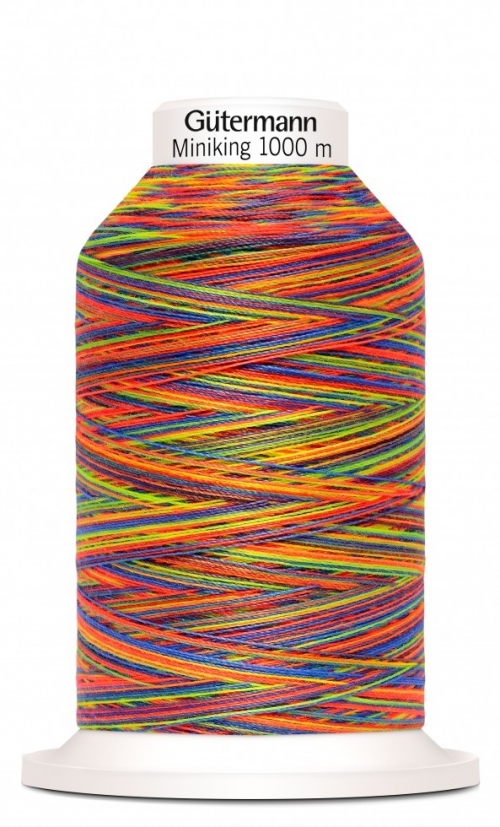 Gutermann Multicolour Miniking Overlocker Thread 9822