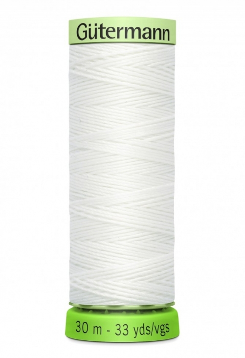 Gutermann Recycled rPET Eco Top Stitch Thread 800 White