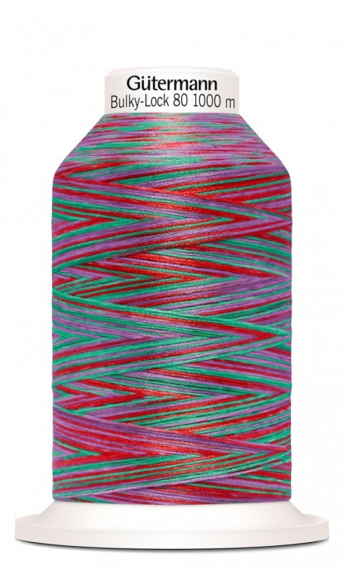 Gutermann Multicolour Bulky Lock 80 Overlocker Thread 9893