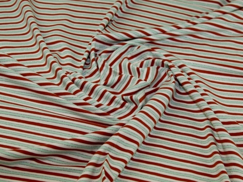 John Louden Lurex Cotton Jersey Stretch Knit Fabric Mint