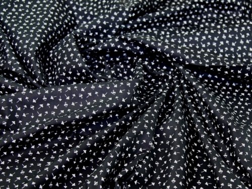 Deadstock 100% Cotton Poplin Fabric Black