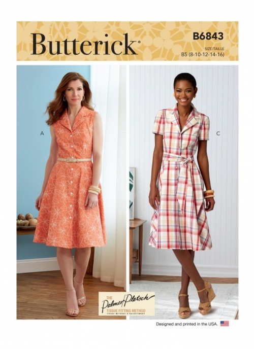 Butterick Paper Sewing Pattern 6843
