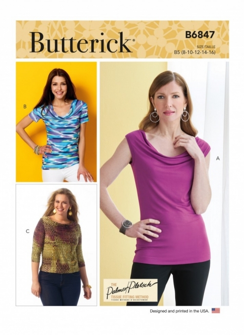 Butterick Paper Sewing Pattern 6847