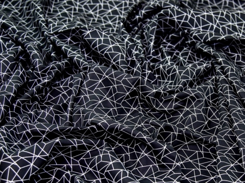 Deadstock 100% Cotton Poplin Fabric Black