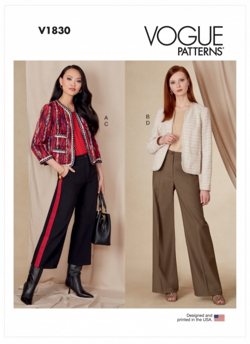 Vogue Paper Sewing Pattern 1830