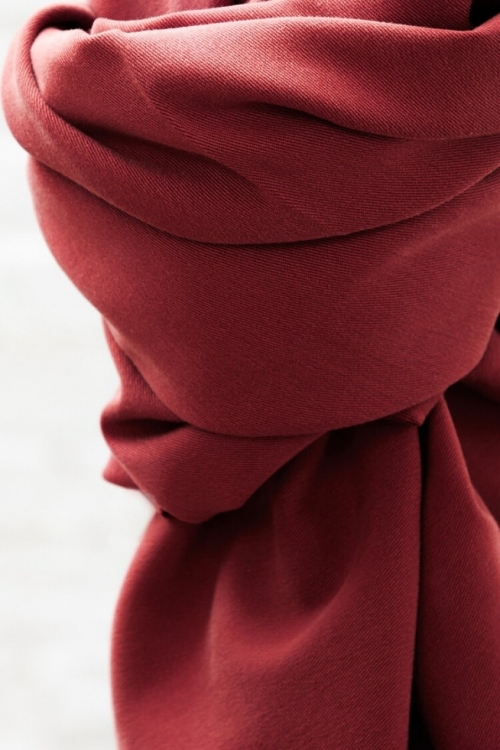 Meet MILK Stretch Woven Tencel Lyocell Twill Fabric Berry