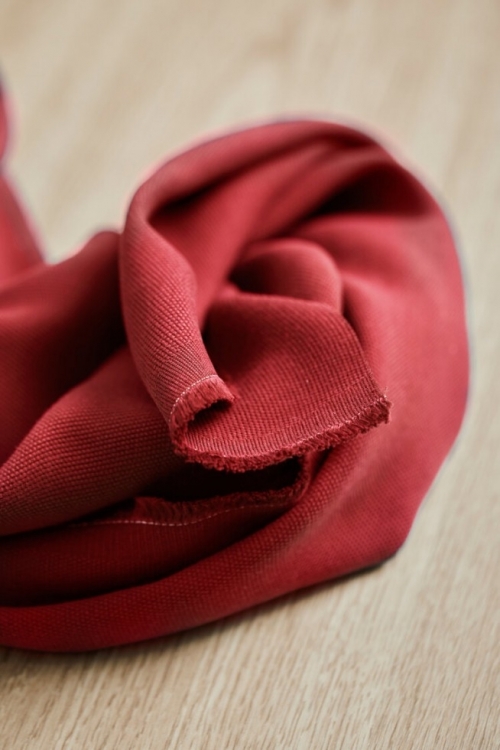 Meet MILK Tabby Tencel Lyocell Canvas Fabric Berry