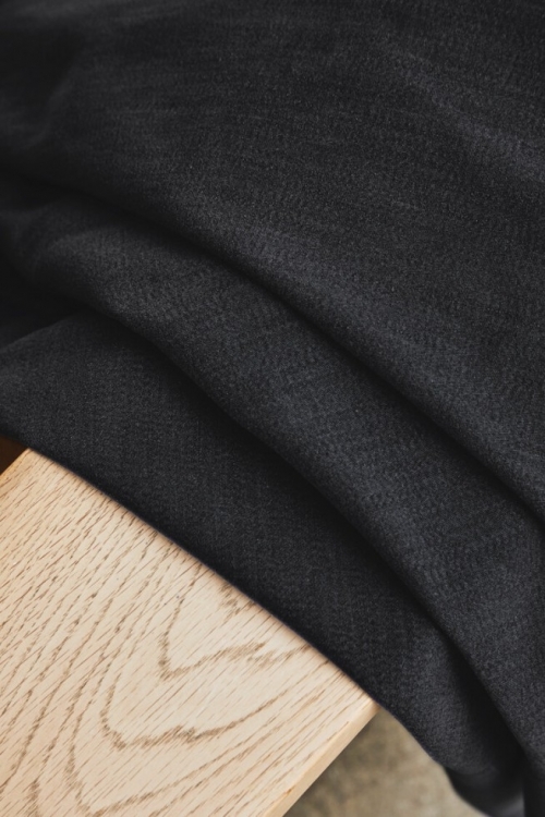 Meet MILK Sera Tencel Lyocell Cotton Blend Fabric Black