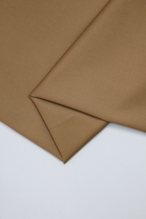 Mind The MAKER Organic Stretch Woven Cotton Twill Fabric Camel